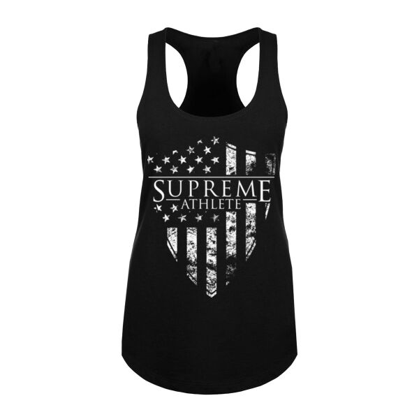 SHIELD FLAG - WOMEN'S FITTED TANK TOP Thumbnail